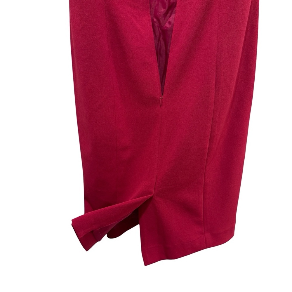 NWT Le Suit Shawl-Collar Jacket & Sheath Dress Suit Set Career Office Pink Sz 6 - Picture 10 of 14